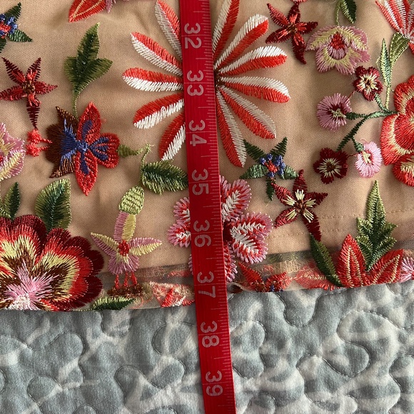 Sam Edelman Women's Sleeveless Printed Embellished Sheath Dress Size 16 NWT - Picture 9 of 15